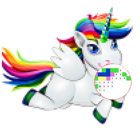 App Insights Unicorn Pixel Art Game Apptopia
