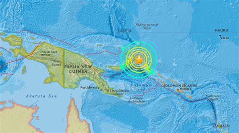 Tsunami ‘threat After 79 Magnitude Quake Hits Off Papua New Guinea