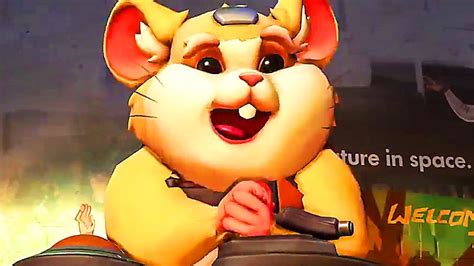 Overwatch New Hero Revealed Trailer 2018 Hammond The Hamster Youtube