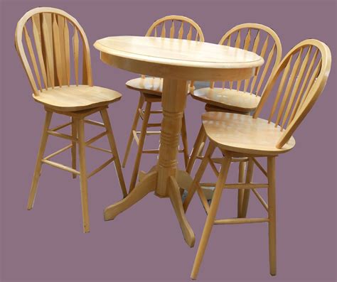 ( 5.0 ) out of 5 stars 1 ratings , based on 1 reviews current price $320.49 $ 320. Uhuru Furniture & Collectibles: Oak Bar Table with 4 ...