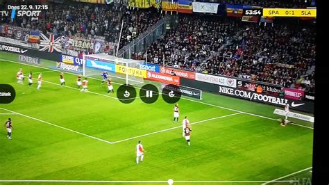 Slavia prague won 15 matches. Sparta - Slavia 0:3 - gól z "půlky" - YouTube
