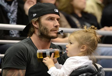David Beckham Is Superdad Defends Daughter Against Tabloids Urbanmoms