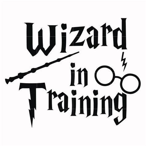 Wizard In Training Svg Png Dxf Eps File Hrpt0001 In 2020 Harry