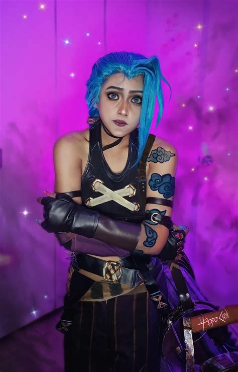 hi sharing my jinx arcane cosplay 💖🥺 r leagueofjinx