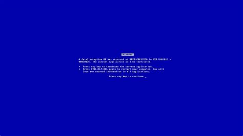 Blue Screen Of Death Wallpaper 67 Pictures