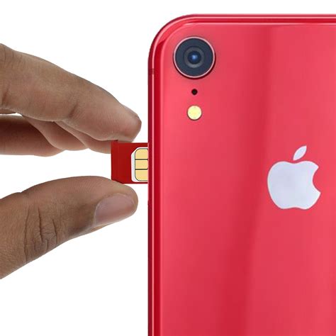 Find the sim tray on the right side: SIM Card Holder Apple iPhone XR Replacement Nano SIM Card Holder - Red | Fruugo US