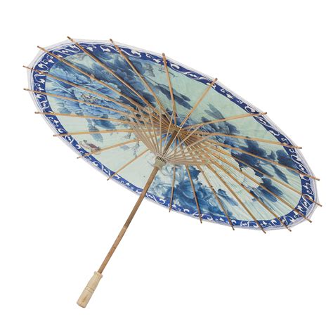 Rainproof Handmade Chinese Oiled Paper Umbrella Parasol 33