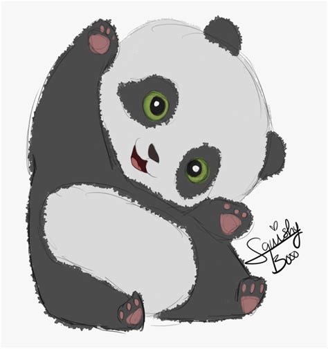 Clip Art Cute Baby Pandas Cute Baby Panda Paint Free Transparent