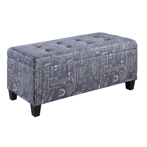 Zebra hide is from south africa and the ottoman is made in nj. Linon Home Decor 48-inch x 20-inch x 20-inch Ottoman in ...