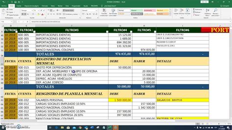 Plan General Contable 2017 Excel Sistema Excel Contable Contabilidad