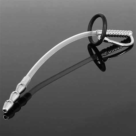Buy 304 Stainless Steel Penis Plug Silicone Catheter