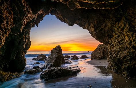 Flickriver Photoset Malibu Beach Sunset Sony A7r2 Red Orange Clouds