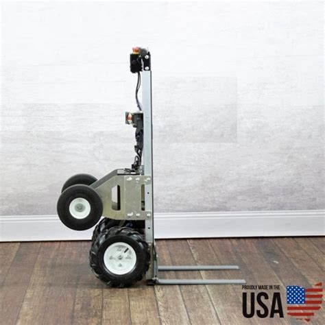 Motorized Hand Truck With Adjustable Forks