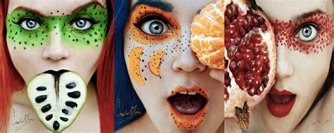 500px Blog How To Shoot Colorful Self Portraits With Fruit