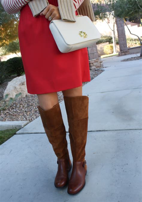 Suede Over The Knee Boots With Naturalizer