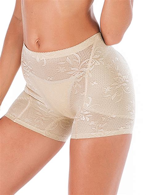 Youloveit Youloveit Soft And Comfortable Underpants With Removable Pads Lift Silicone Fake Hip