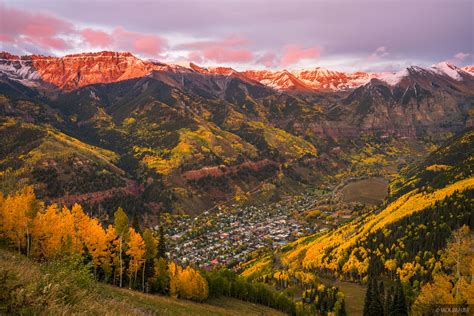 Telluride Autumn Sunset | San Juan Mountains, Colorado | Mountain