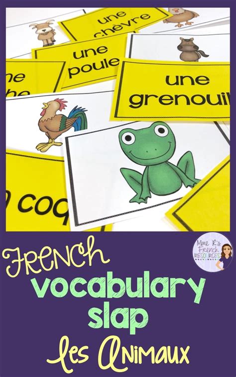 Fun games for French class | Teaching french, French flashcards, French ...