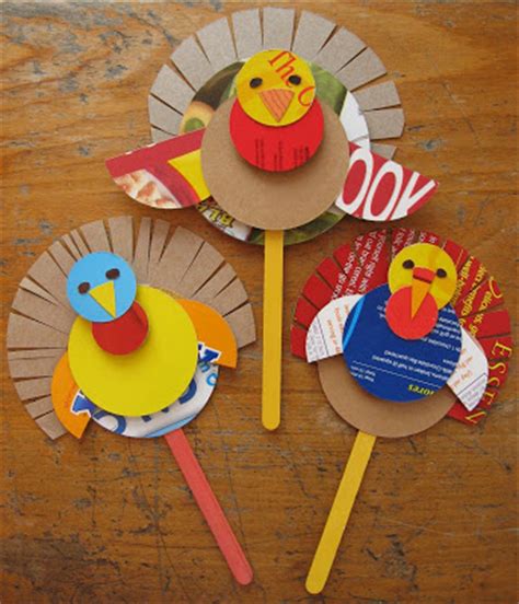 preschool crafts kids thanksgiving cereal box turkey puppet craft