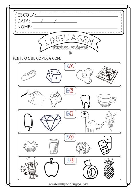 Atividade Familia Do D