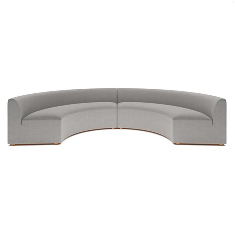 Blockhouse Modular Sectional 4 Seat Curve Sofa Rypen Collections