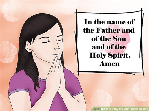 The father, son and the holy spirit (2013). How to Pray the Our Father Rosary: 12 Steps (with Pictures)