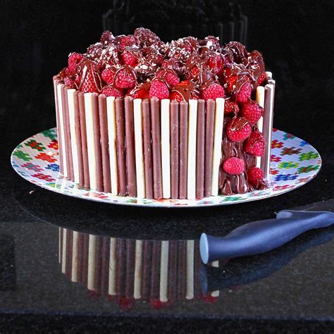 Gluten Free Alchemist Very Decadent Fudgy Chocolate Berry Birthday Cake With Chocolate Ganache