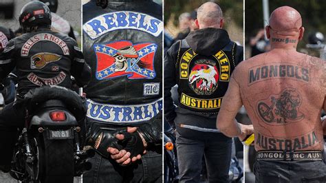 Inside Melbourne Bikie Gangs Mongols Hells Angels Rebels Bandidos Gold Coast Bulletin