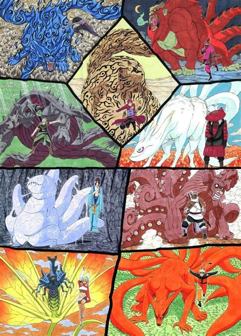 Lest Get All The Tailed Beast And There Jinchuuriki Pokehuman Amino Amino