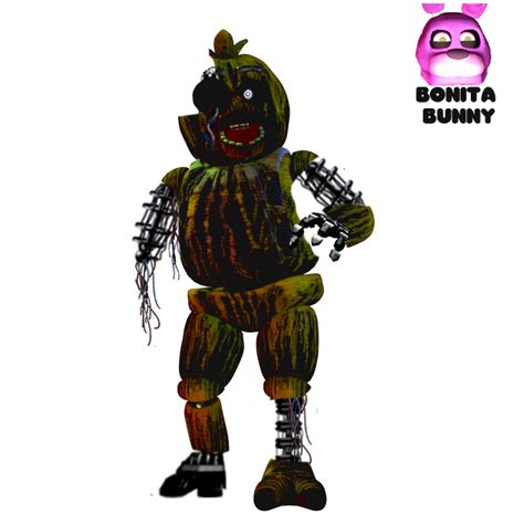 Albums Wallpaper Fnaf Withered Chica Full Body Sharp