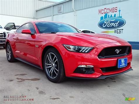 2016 Ford Mustang Gt Coupe In Race Red 267151 All American
