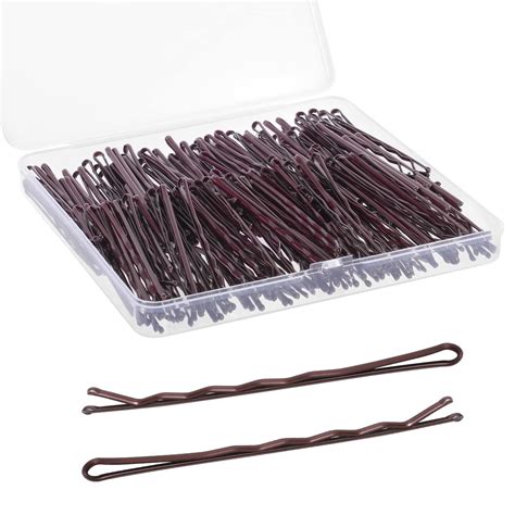 200pcs 275 Large Bobby Pins Brown Jumbo Bobby Hair Pins Brown Bobby