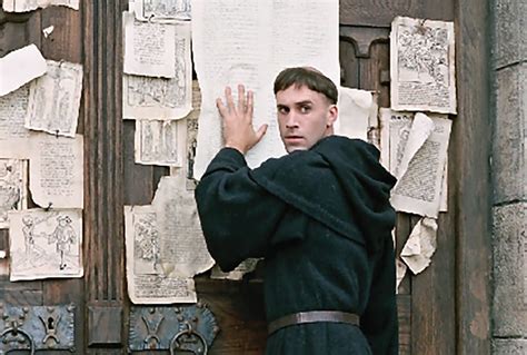 The movie starts off with martin luther (joseph fiennes) trying to escape a severe storm. Nailed it: Luther's legacy - IBSA News