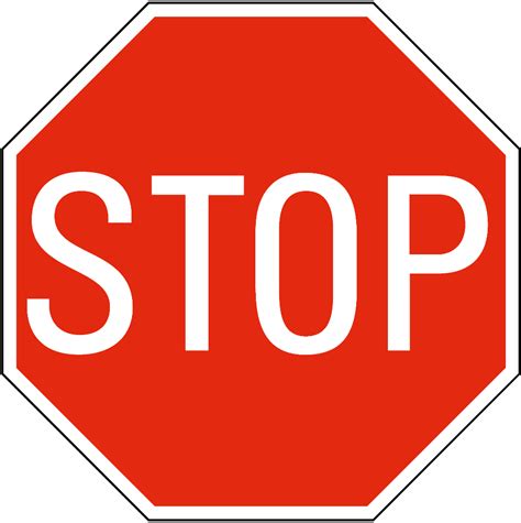 Download High Quality Stop Sign Clipart Kids Transparent Png Images