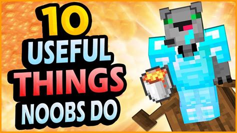 10 Useful Noobs Things In Minecraft Youtube
