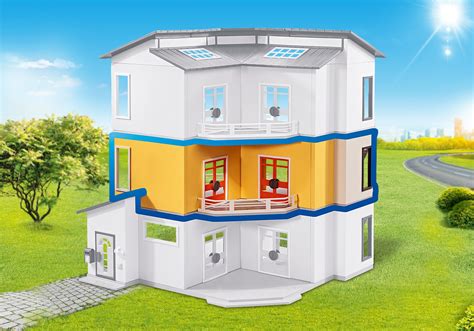 Floor Extension For The Modern House 9266 6554 Playmobil Usa