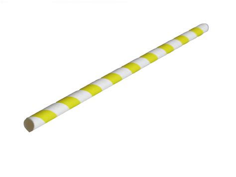 Yellow Paper Straws Pack Of 250 Biodegradable Single Use Straws