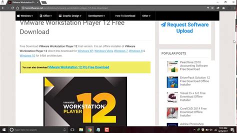 Vmware player enables pc users to easily run any virtual machine on a windows or linux pc. VMware Workstation Player 12 Free Download - YouTube