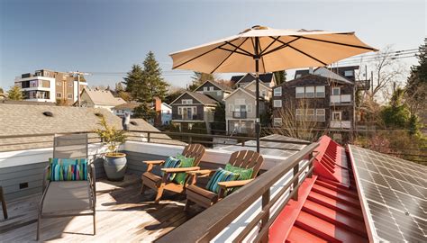 For this project our client came to us with a boring and outdated space on top of there garage that was due for a renovation. The New Rooftop Deck of This 100-Year-Old Leschi House ...