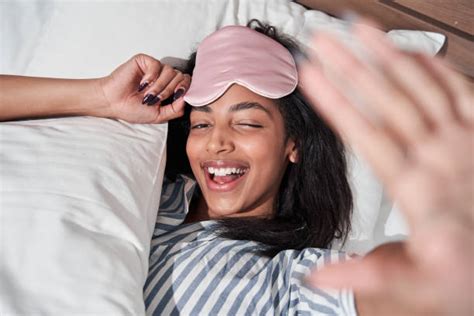 170 Day Sleep Woman Eye Mask Stock Photos Pictures And Royalty Free