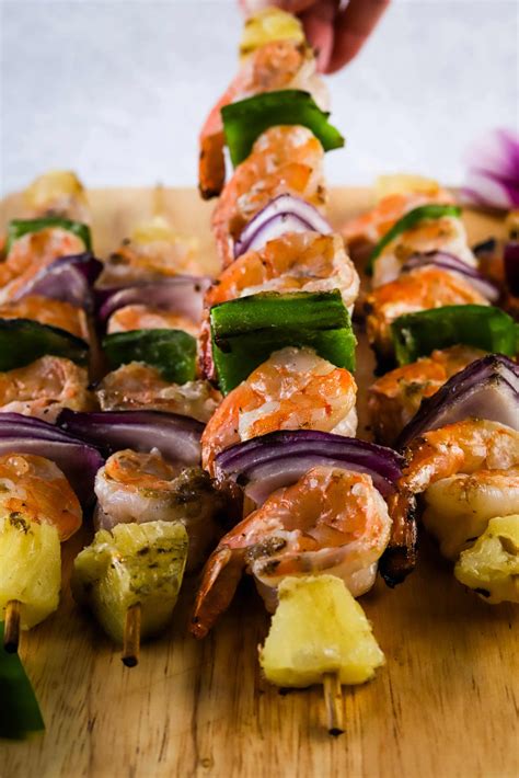 Hawaiian Style Grilled Shrimp Kabobs Keeping It Relle