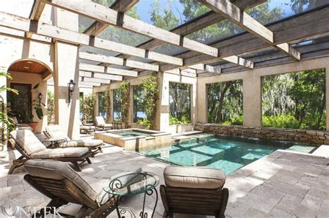 Concrete and stone spa design ideas. 15 Beautiful Outdoor Home Spa Design Ideas