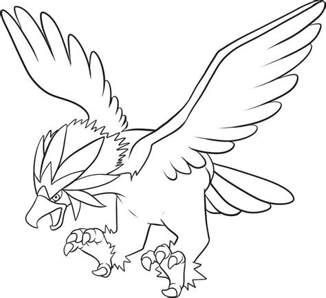 You can print and color immediately. Braviary Pokemon Coloring - Play Free Coloring Game Online