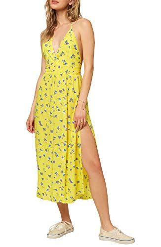 Oneill Womens Spaghetti Strap Midi Cover Up Dress