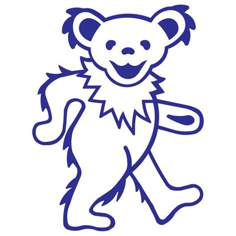 Grateful Dead Bear Drawing Free Download On Clipartmag