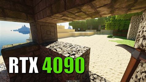 Rtx 4090 Minecraft 4k Shaders Textures Youtube