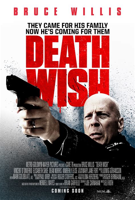 Death Wish Movie starring Bruce Willis : Teaser Trailer