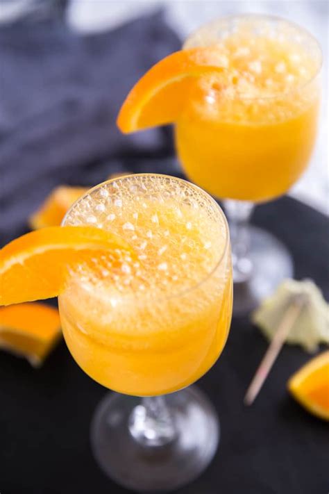 Mango Mimosa Drink | LemonsforLulu.com