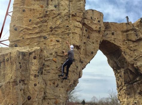 The Largest Free Outdoor Climbing Wall In The United States Is Right