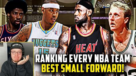 Reacting To Ranking The Best Nba Small Forwards Of All Time Big Win